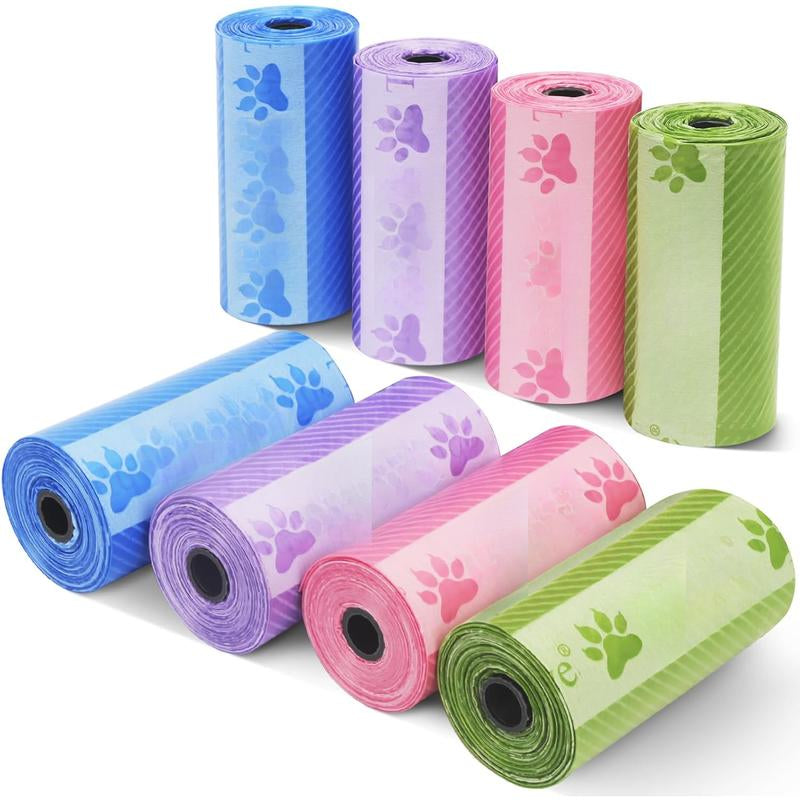 Dog Waste Bags, Poop Bags for Dogs, Extra Thick Strong Leak-Proof Doggy Bags 16 Rolls (240 Bags), Black