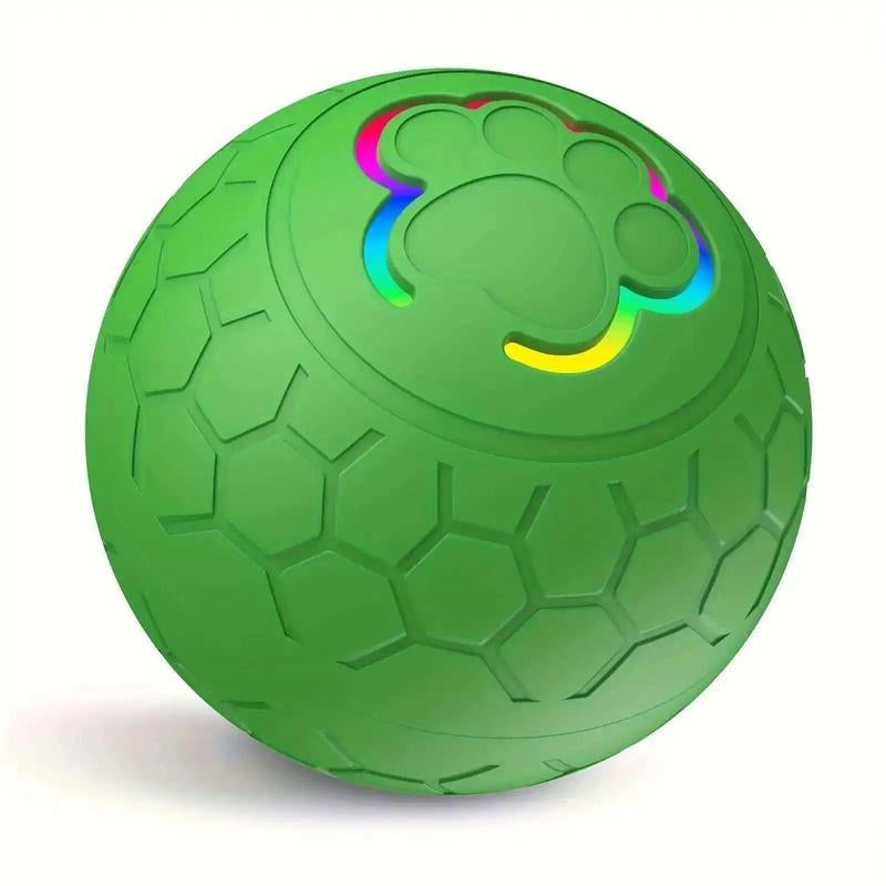 Automatic Bouncing Dog Toy Ball - Suitable for Small Dogs, Lightweight Design, Ideal for Active Playtime