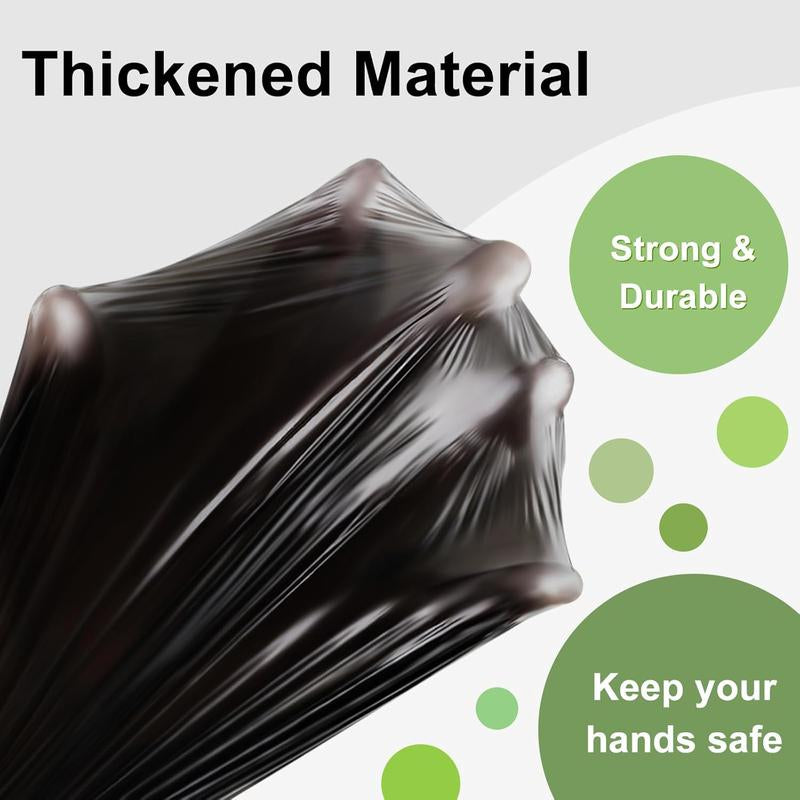 Dog Waste Bags, Poop Bags for Dogs, Extra Thick Strong Leak-Proof Doggy Bags 16 Rolls (240 Bags), Black
