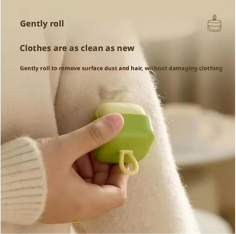 Mini Reusable Lint Roller – Strong Adhesive, Washable, for Clothes & Pets