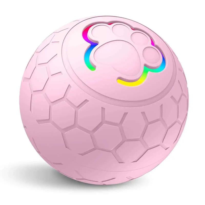 Automatic Bouncing Dog Toy Ball - Suitable for Small Dogs, Lightweight Design, Ideal for Active Playtime
