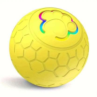Automatic Bouncing Dog Toy Ball - Suitable for Small Dogs, Lightweight Design, Ideal for Active Playtime