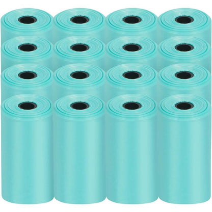 Dog Waste Bags, Poop Bags for Dogs, Extra Thick Strong Leak-Proof Doggy Bags 16 Rolls (240 Bags), Black